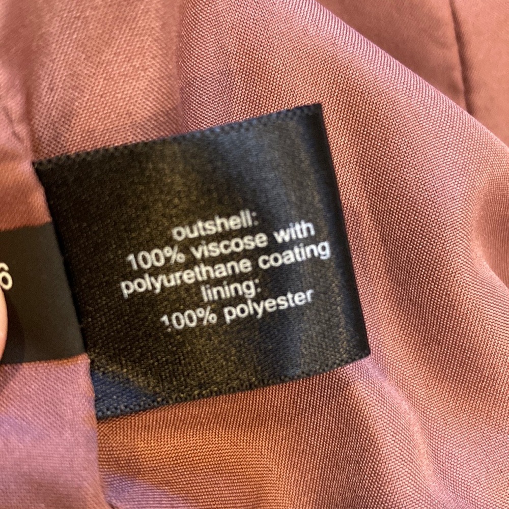 😃Host Pick 🎉 NWT The Limited Faux Leather Mauve Moto Jacket, Size XS - Picture 11 of 11